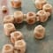 Natural Heart Wood Cube Beads, 11mm by Bead Landing™